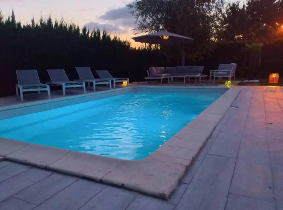 Ares, Villa Mapouchet, Piscine Dış mekan fotoğraf